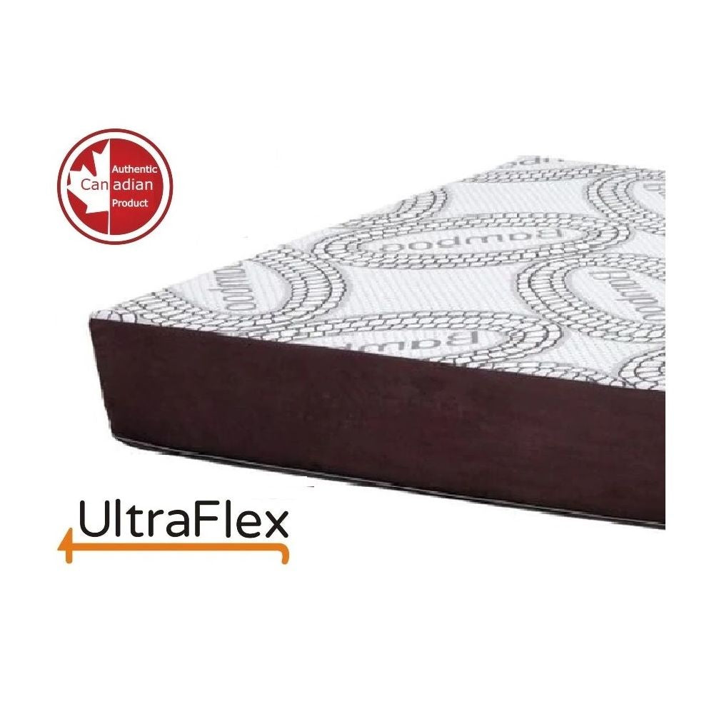 Ultraflex PLEASURE- 10" Orthopedic, Cool Smart Gel Infused and Chill Memory Foam, Eco-friendly Mattress (Made in Canada)