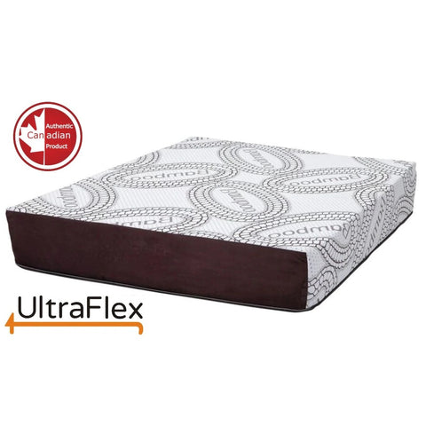 Image of Ultraflex PLEASURE- 10" Orthopedic, Cool Smart Gel Infused and Chill Memory Foam, Eco-friendly Mattress (Made in Canada)