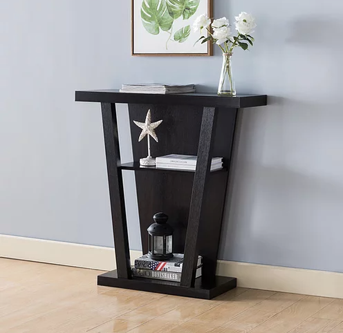 Espresso Console Table