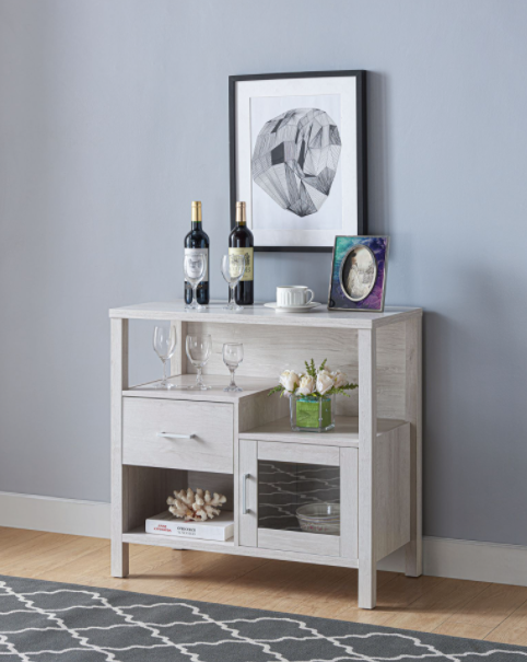 STORAGE CABINET - WHITE OAK