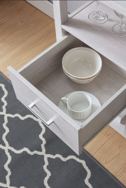 STORAGE CABINET - WHITE OAK