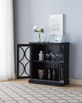 STORAGE CABINET - BLACK-   COMING SOON