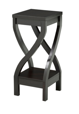 ACCENT TABLE - DARK CHERRY