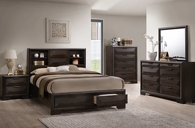 Debora Espresso Bedroom Set - **Delivered in GTA ONLY**
