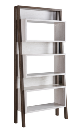 BOOK SHELF WALNUT/WHITE OAK