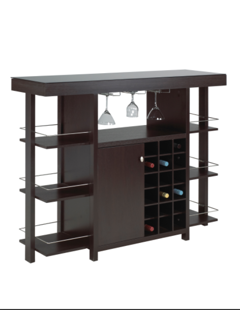 BAR UNIT - DARK CHERRY