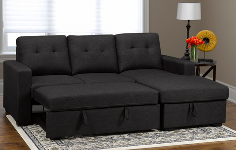 Image of SOFA BED - GREY ***Shipped to the GTA Area Only***