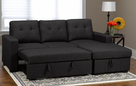 SOFA BED - GREY ***Shipped to the GTA Area Only***