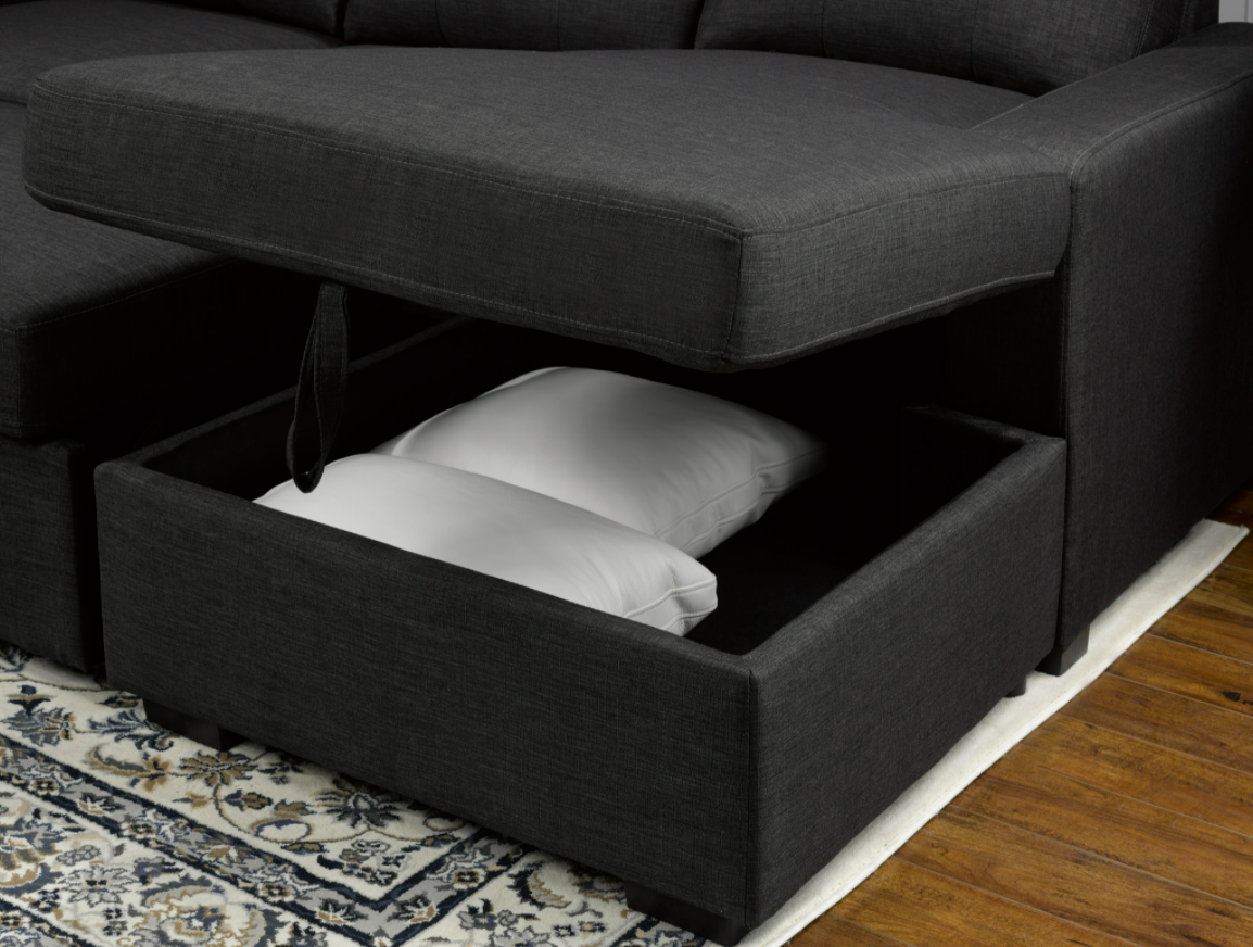 SOFA BED - GREY ***Shipped to the GTA Area Only***