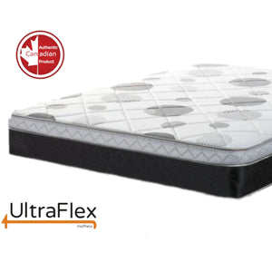Ultraflex BLISS- 10" Orthopedic Euro-top Premium Foam Encased, Supportive, Eco-friendly Hybrid Mattress (Made in Canada)***Shipped to GTA ONLY***