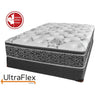 UltraFlex BEAUTY- Euro Pillow Top Orthopaedic Spinal Care Innerspring Premium Foam Encased, Eco-friendly Hybrid Mattress With Edge Guard Supports (Made in Canada) With Deluxe Box Spring Foundation***Shipped to GTA ONLY***