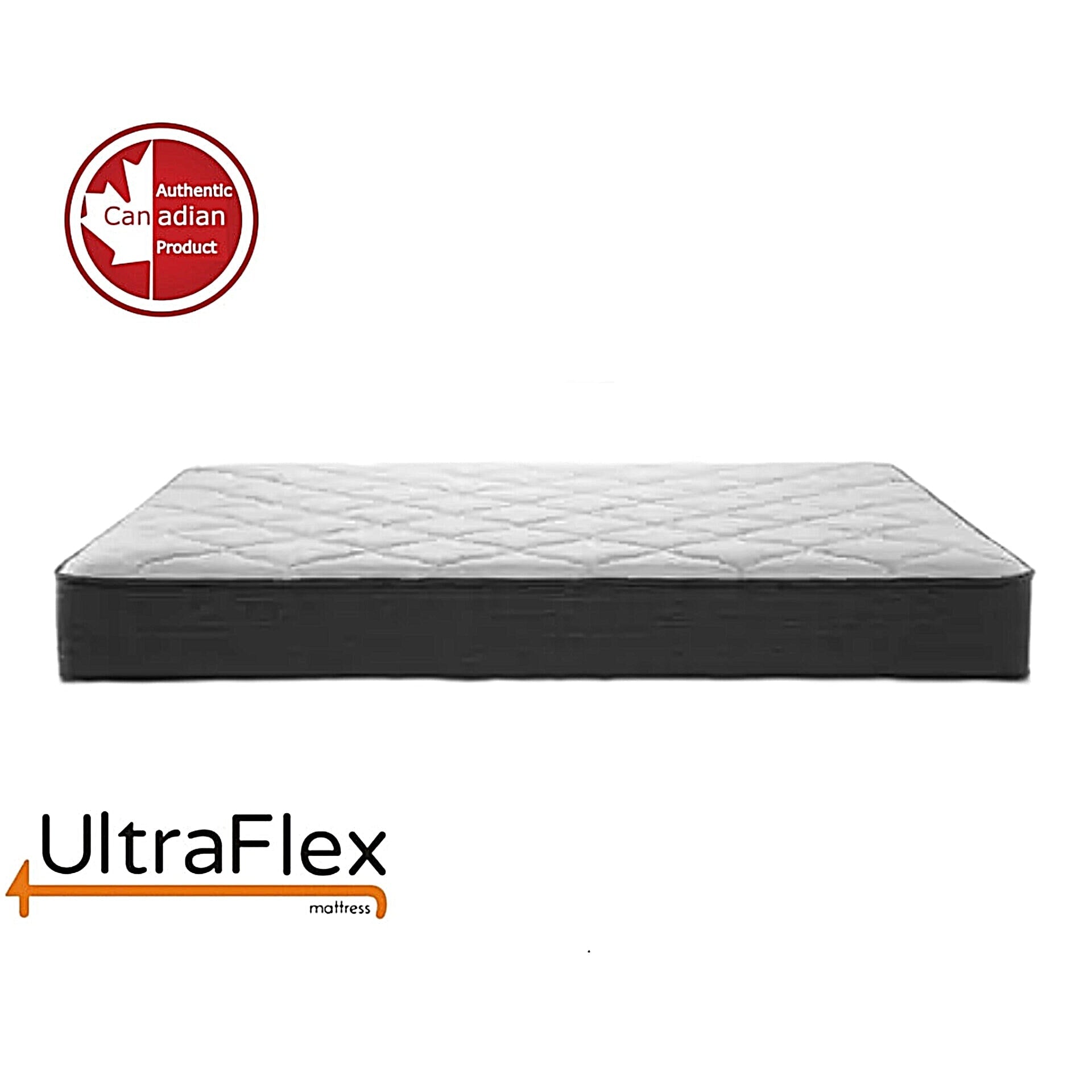 UltraFlex SPLENDOUR- Double-Sided, Reversible (Can Be Flipped), Orthopaedic Innerspring Premium Foam Encased, Eco-friendly Hybrid Mattress With Edge Guard Supports (Made in Canada)***Shipped to GTA ONLY***
