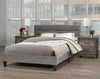 VELVET DOUBLE BED IN A BOX GREY
