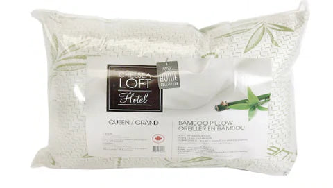 Ultraflex ESSENCE- Orthopedic Gel Memory Foam, Natural Comfort, Balanced Support, Eco-friendly Mattress and Two Standard Bamboo Pillows (Made in Canada)