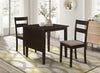 FURNITUREMATTRESSDIRECT-DINETTE SET IN ESPRESSO H-KS120