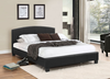BLACK PU BED **Shipped in the GTA Area Only**