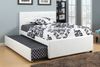 Trundle Bed in White **Shipped in the GTA Area Only**