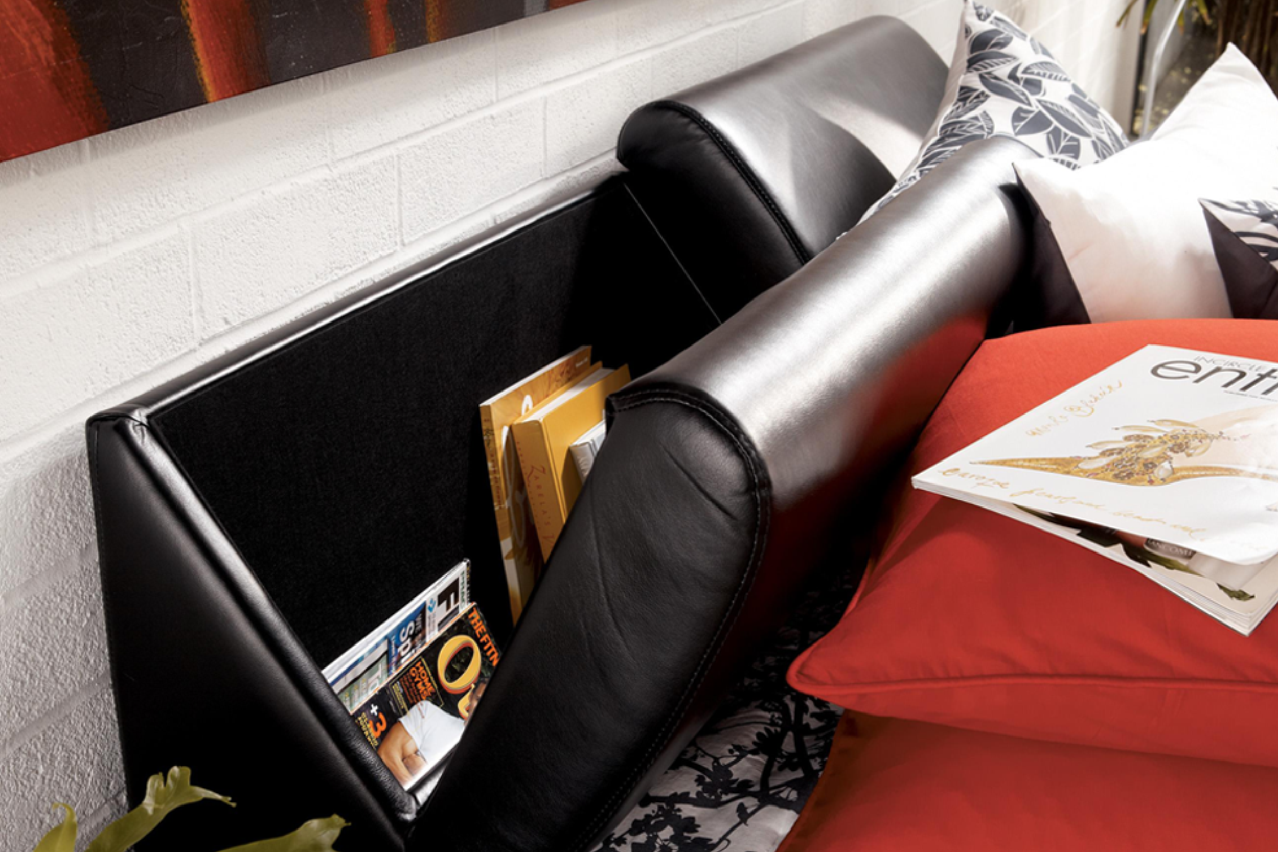 Storage Bed in Black