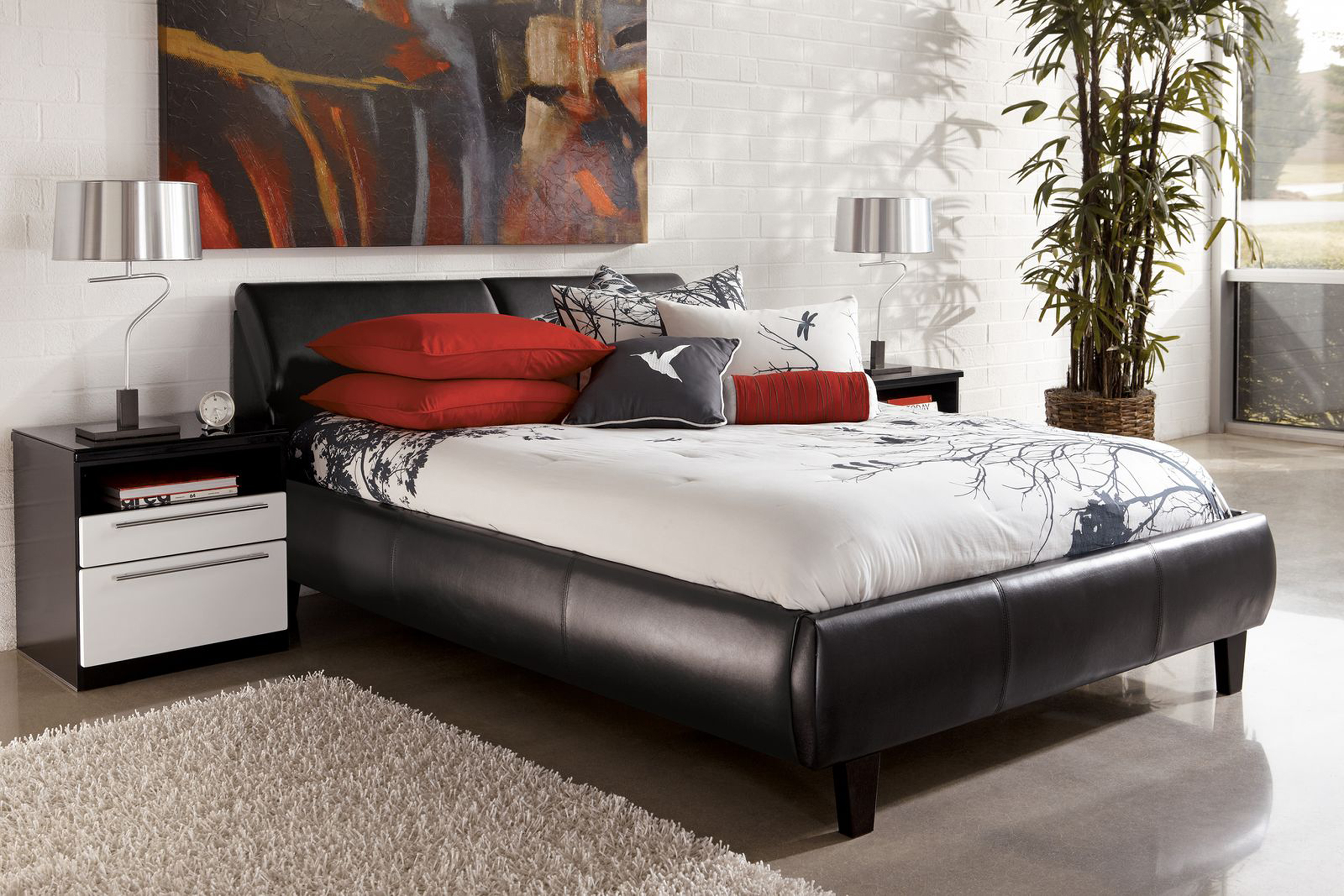 Storage Bed in Black