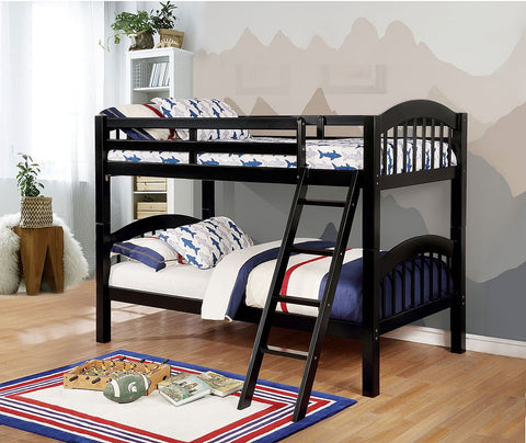 Twin/Twin Bunk Bed in Espresso