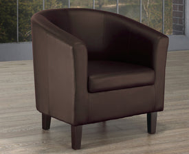 FURNITUREMATTRESSDIRECT-TUB CHAIR - ESPRESSO A-AC107