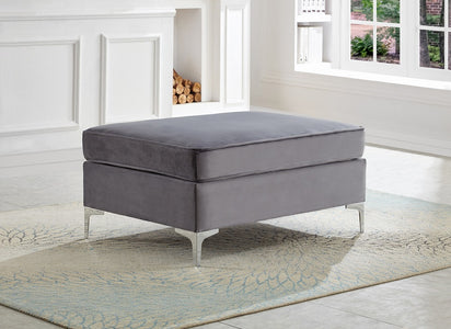 Grey Velvet Sofa Sectional With Deep Tufting ***Shipped in the GTA Only***