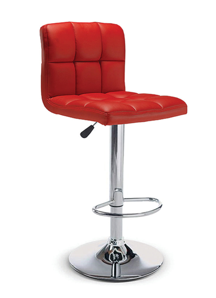 FURITUREMATTRESSDIRECT-BAR STOOL ADJUSTABLE WITH SWIVEL IN BLACK D-BS118