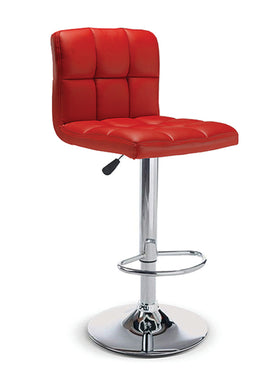 FURITUREMATTRESSDIRECT-BAR STOOL ADJUSTABLE WITH SWIVEL IN BLACK D-BS118