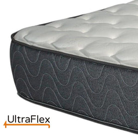 Ultraflex INFINITY- Orthopedic Premium Soy Foam, Eco-friendly Mattress with Two Standard Bamboo Pillows (Made in Canada)