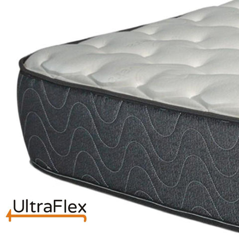 Image of Ultraflex INFINITY- Orthopedic Premium Soy Foam, Eco-friendly Mattress with Two Standard Bamboo Pillows (Made in Canada)