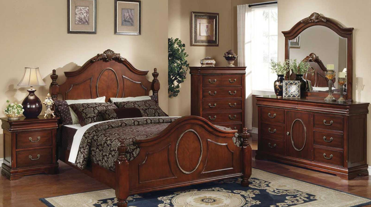 8 piece king top size bedroom set