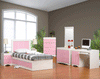 White & Pink Twin Bedroom Set **Shipped in GTA ONLY**